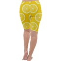 Lemon Fruits Slice Seamless Pattern Cropped Leggings  View4