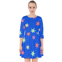 Background Star Darling Galaxy Smock Dress by Maspions