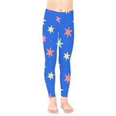 Background Star Darling Galaxy Kids  Leggings by Maspions