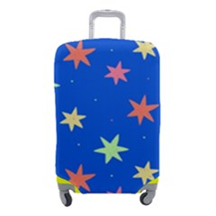 Background Star Darling Galaxy Luggage Cover (small) by Maspions