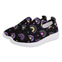 Wallpaper Pattern Rainbow Women s Slip On Sneakers View2