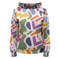 Abstract Pattern Background Women s Pullover Hoodie