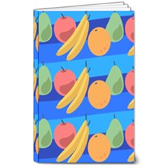 Fruit Texture Wave Fruits 8  X 10  Softcover Notebook