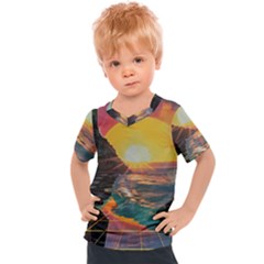 Pretty Art Nice Kids  Sports T-shirt