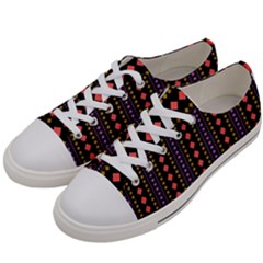 Beautiful Digital Graphic Unique Style Standout Graphic Women s Low Top Canvas Sneakers by Bedest