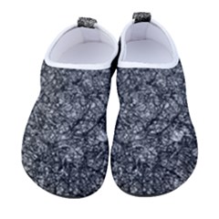 Black And White Abstract Expressive Print Kids  Sock-style Water Shoes by dflcprintsclothing