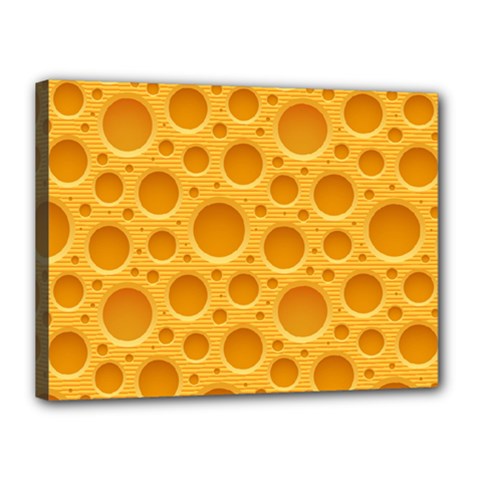Cheese Texture Food Textures Canvas 16  X 12  (stretched) by nateshop