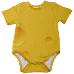 Cheese Texture, Yellow Backgronds, Food Textures, Slices Of Cheese Baby Short Sleeve Bodysuit by nateshop