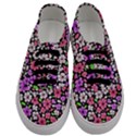 Flowers Floral Pattern Digital Texture Beautiful Men s Classic Low Top Sneakers View1