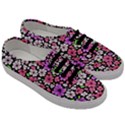 Flowers Floral Pattern Digital Texture Beautiful Men s Classic Low Top Sneakers View3