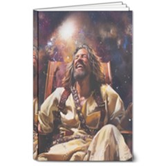 The King Who Laughs 8  X 10  Softcover Notebook by EatMeDrinkMe