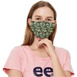 Camouflage pattern Fitted Cloth Face Mask (Adult)