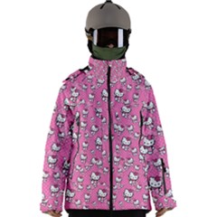 Hello Kitty Pattern, Hello Kitty, Child Men s Zip Ski And Snowboard Waterproof Breathable Jacket by nateshop