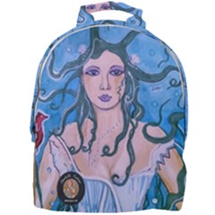 Greek Seaweed Maiden Mini Full Print Backpack by CharlotteWelch