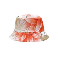 Flowers Plants Sample Design Rose Garden Flower Decoration Love Romance Bouquet Inside Out Bucket Hat (kids) by Maspions