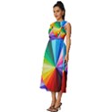 bring colors to your day Sleeveless Round Neck Midi Dress View2