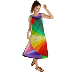 Bring Colors To Your Day Summer Maxi Dress
