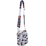 Fish Abstract Colorful Shoulder Strap Belt Bag