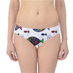 Fish Abstract Colorful Hipster Bikini Bottoms