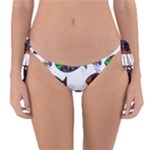 Fish Abstract Colorful Reversible Bikini Bottoms