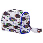 Fish Abstract Colorful Satchel Shoulder Bag