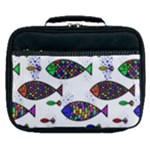 Fish Abstract Colorful Lunch Bag