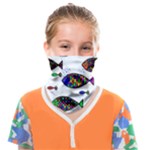 Fish Abstract Colorful Face Covering Bandana (Kids)