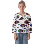 Fish Abstract Colorful Kids  Sailor Shirt