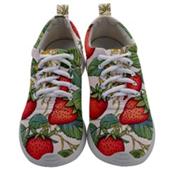 Strawberry-fruits Mens Athletic Shoes