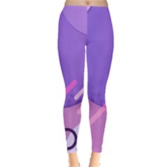 Colorful Labstract Wallpaper Theme Everyday Leggings  by Apen