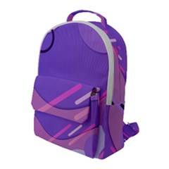 Colorful Labstract Wallpaper Theme Flap Pocket Backpack (large) by Apen