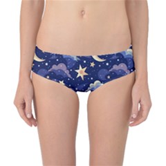 Night Moon Seamless Classic Bikini Bottoms