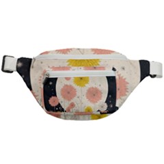 Space Flowers Universe Galaxy Fanny Pack