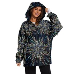 Ice Crystal Background Shape Frost Women s Ski And Snowboard Waterproof Breathable Jacket by Maspions
