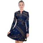 Starsstar Glitter Long Sleeve Panel Dress