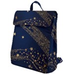 Starsstar Glitter Flap Top Backpack