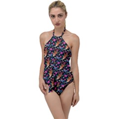 Beautiful Pattern Go With The Flow One Piece Swimsuit by Sparkle