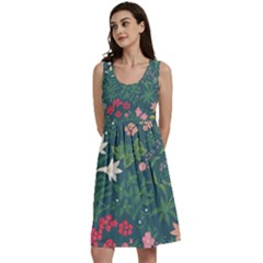 Spring Design  Classic Skater Dress by AlexandrouPrints