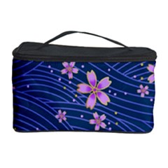 Flowers Floral Background Cosmetic Storage Case