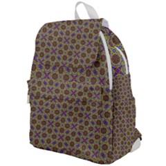 Art Illustrations Background Pattern Mandala Seamless Top Flap Backpack by Maspions