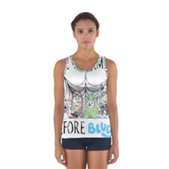 Bluey Halloween Sport Tank Top 