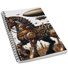 Steampunk Horse Punch 1 5 5  X 8 5  Notebook by CKArtCreations