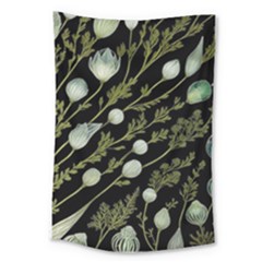 Sea Weed Salt Water Large Tapestry by Maspions