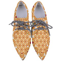 Pattern Shape Design Art Drawing Pointed Oxford Shoes