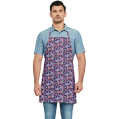 Trippy Cool Pattern Kitchen Apron by designsbymallika