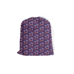 Trippy Cool Pattern Drawstring Pouch (medium)