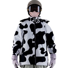 Cow Pattern Women s Zip Ski And Snowboard Waterproof Breathable Jacket by Ket1n9