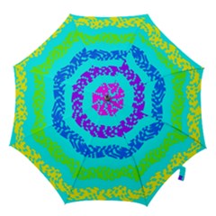 Abstract Design Pattern Hook Handle Umbrellas (medium)
