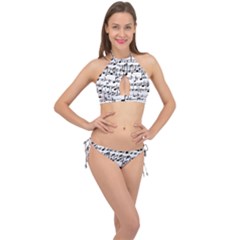 5e2d1c11-c7c0-4b1e-b5e9-1d02507e40e4 Cross Front Halter Bikini Set