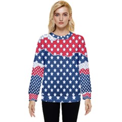 Illustrations Stars Hidden Pocket Sweatshirt